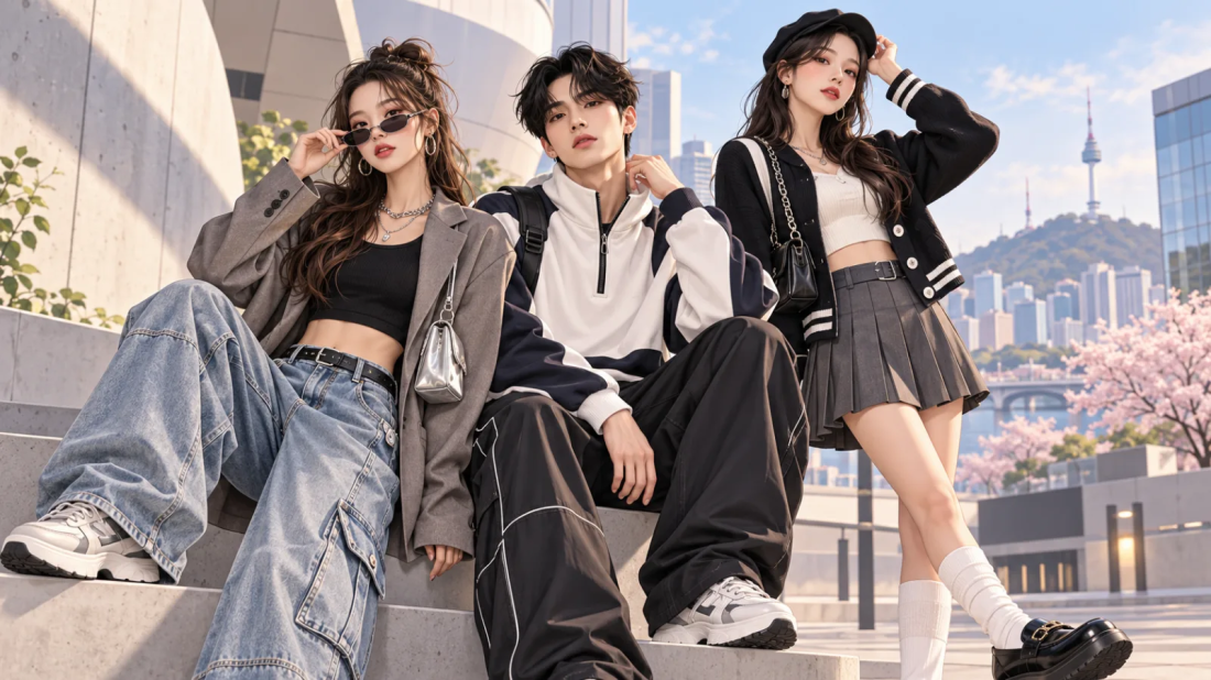 Mode K-pop : les vêtements indispensables pour adopter le style coréen
